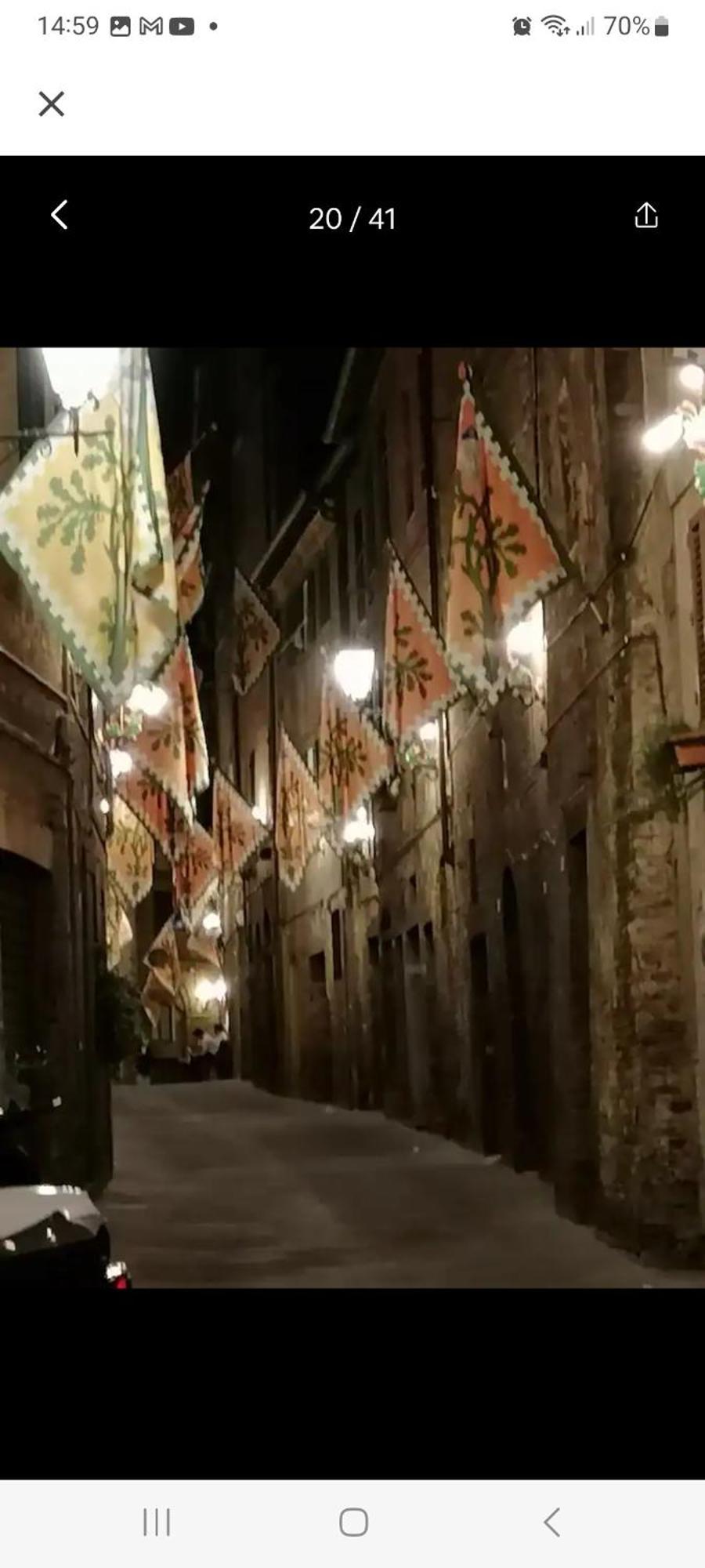 Ferienwohnung La Bomboniera Di Siena Exterior foto